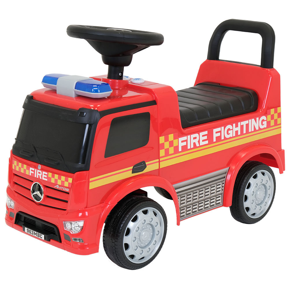  Mercedes Benz brandweer truck rood