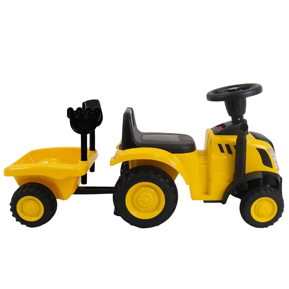  CAT tractor met aanhanger