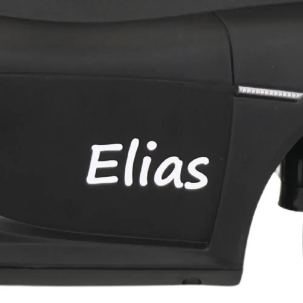  Stickerset wit (2st) met eigen naam Porsche Carrera GT zwart